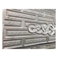 Matriță gard beton fibră de sticlă Ferdinand 200x30 cm - uzată-4