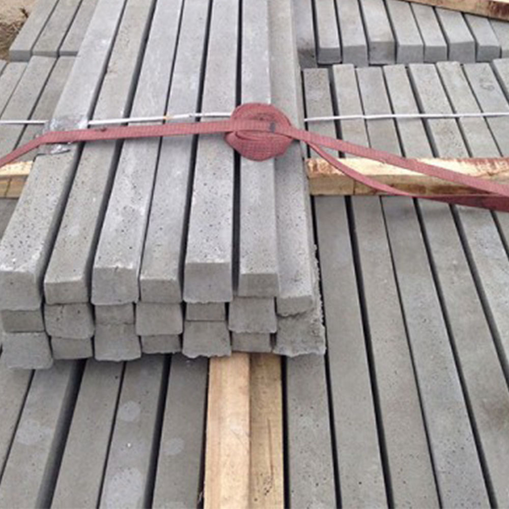 Șpalieri din beton Premium 8x7x170 cm pentru vie, gard