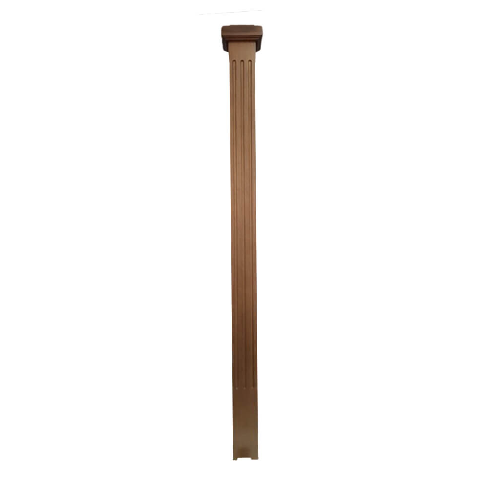 Stâlpi scară lemn de fag / tei finisat 127 cm, model B01