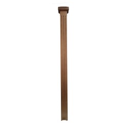 Stâlpi scară lemn de fag / tei finisat 127 cm, model B01-1