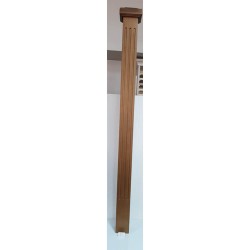 Stâlpi scară lemn de fag / tei finisat 127 cm, model B01-2