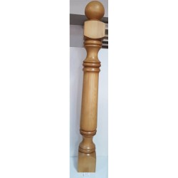 Stâlpi scară lemn de fag / tei finisat, 107 cm, model B02-2