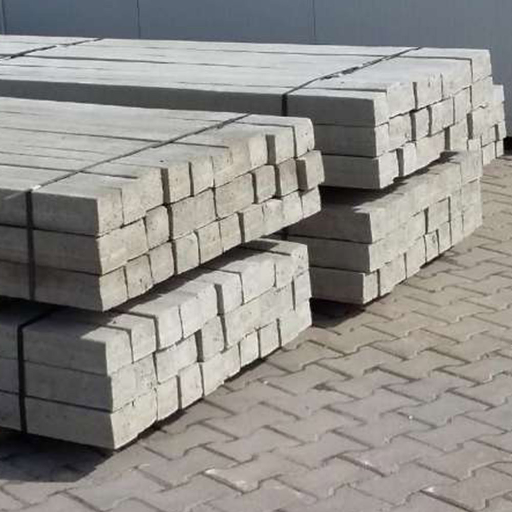 Șpalieri din beton Premium 8x7x240 cm pentru vie, gard