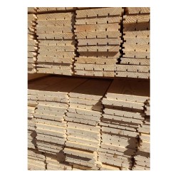Pardoseală terasă lemn rășinoase 19 mm x 144 mm x 3 m-8