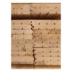 Dușumea terasă lemn rășinoase 19 mm x 144 mm x 4 m-5
