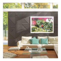 Panou decorativ ipsos 3D Evan model urban, 50x50 cm-3