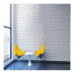 Panou decorativ ipsos 3D Evan model faguri de miere, 50x25 cm-3