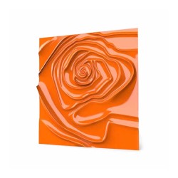 Panou decorativ ipsos 3D Evan model trandafir, 150x150 cm-1