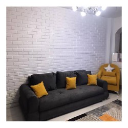 Panou decorativ 3D ipsos Briam model cărămidă, 50x50 cm-2