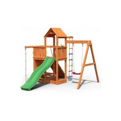 Complex de joacă 7în1 + Cadou leagăn și tobogan, Fungoo Activer-2