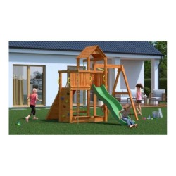 Complex de joacă 7în1 + Cadou leagăn și tobogan, Fungoo Activer-4