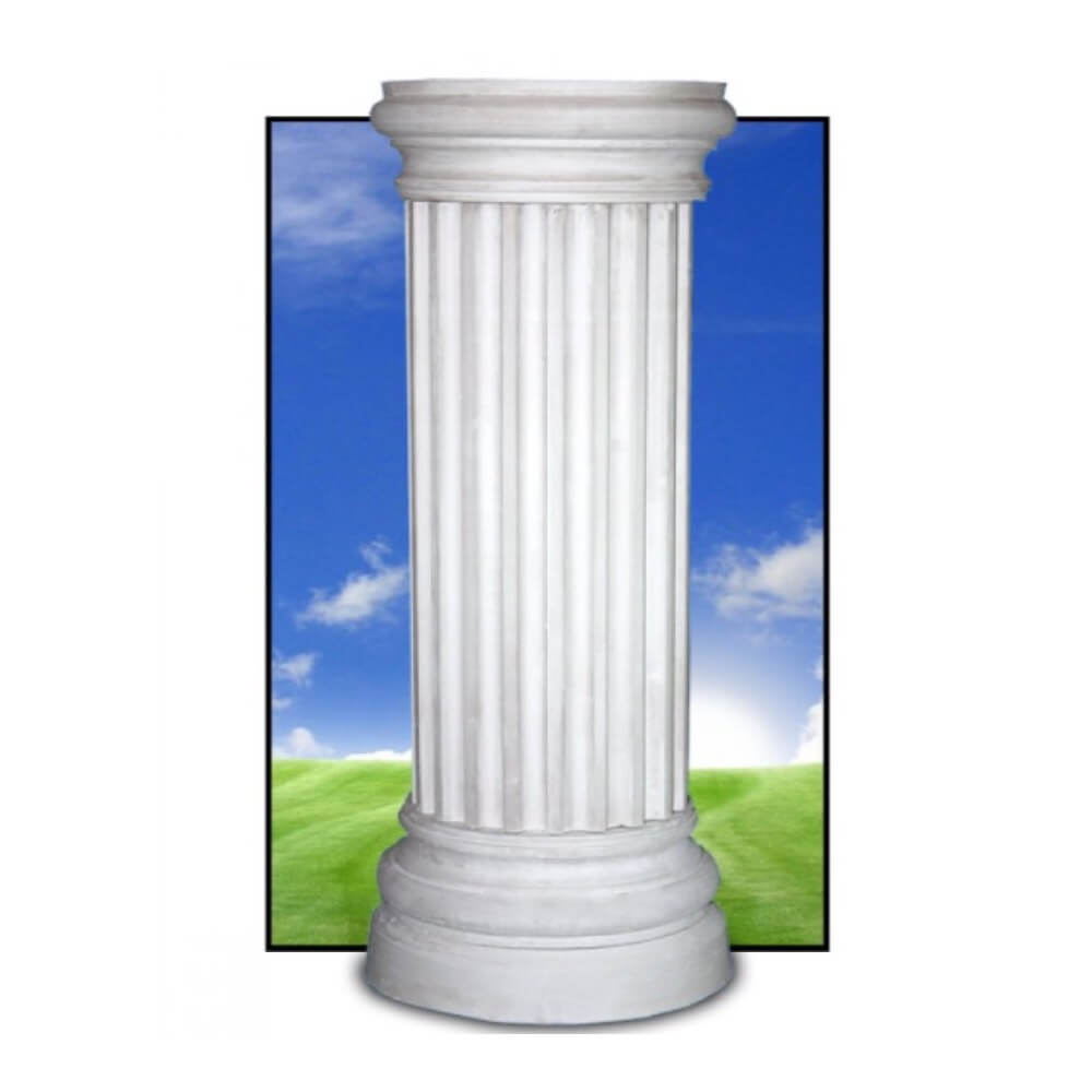 Coloane decorative din piatră compozită Otis stil doric 1, 123 cm