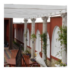 Coloane decorative din piatră compozită Otis stil corintic, 152 cm-3