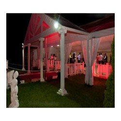Coloane decorative din piatră compozită Otis stil ionic 1, 139 cm-5