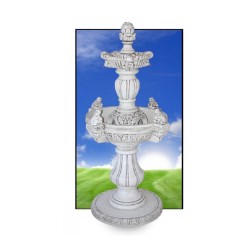 Fântână arteziană din piatră compozită Otis model broscuțe, cu pompă de recirculare-2