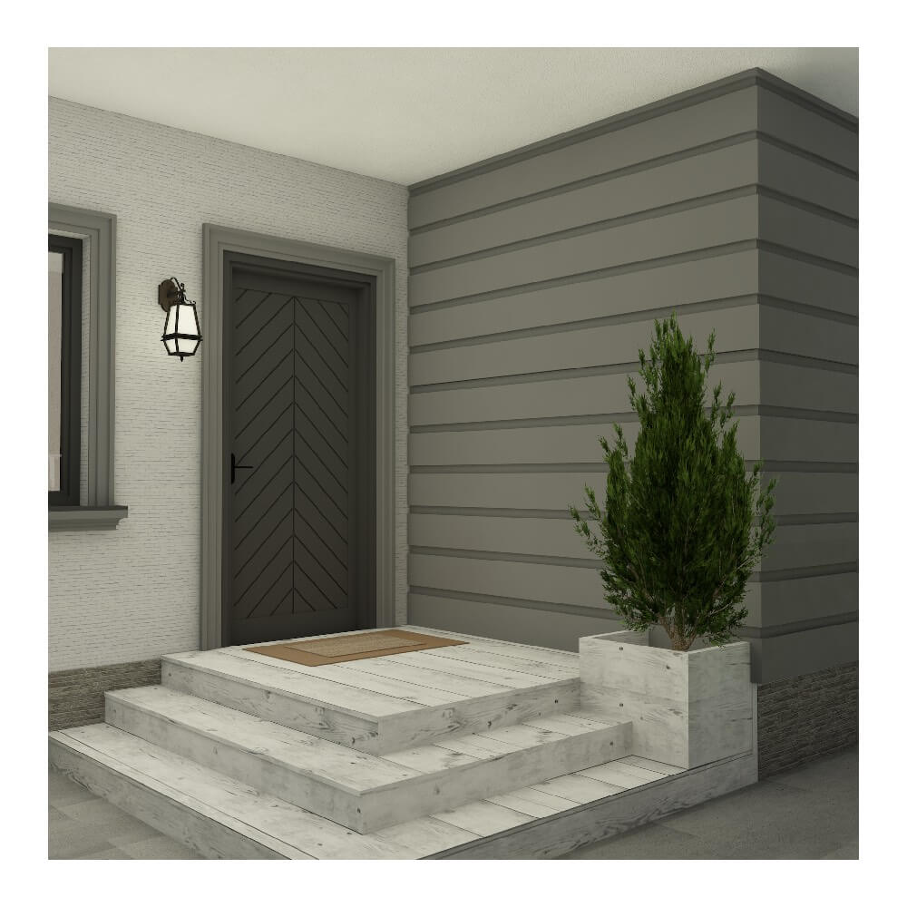 Termosistem decorativ exterior Demid 2 m x 25 x 4 cm
