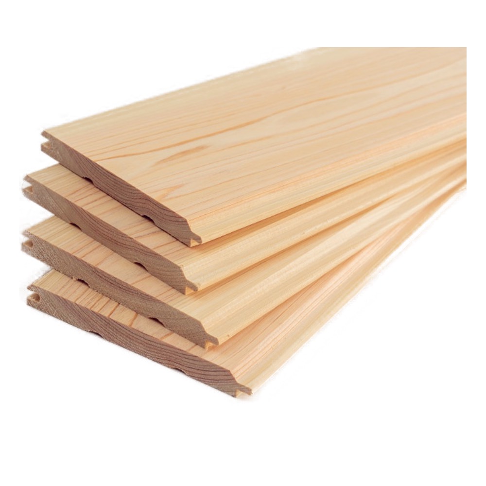 Lambriu lemn pin și molid 12,5x96 mm x 4 m