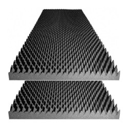 Burete acustic & izolator fonic pentru studio Zion, 100x100x3 cm-1