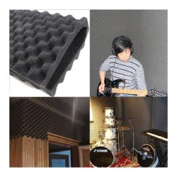 Burete acustic & izolator fonic pentru studio Zion, 100x100x5 cm-8