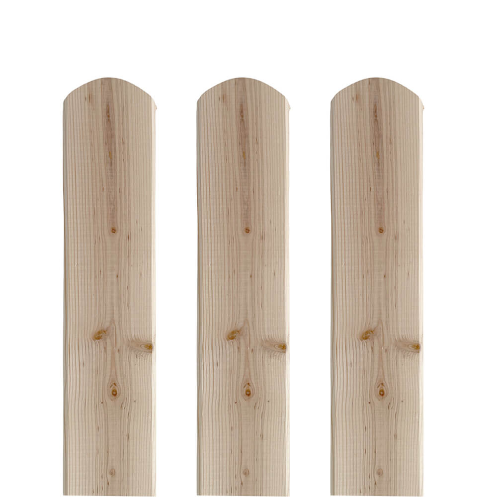 Scândură gard lemn rindeluită Larami 100x9x1,9 cm nevopsită