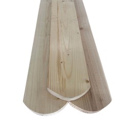 Scândură gard lemn rindeluită Larami 100x9x1,9 cm nevopsită-5