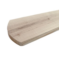 Scândură gard lemn rindeluită Larami 120x9x1,9 cm nevopsită-4