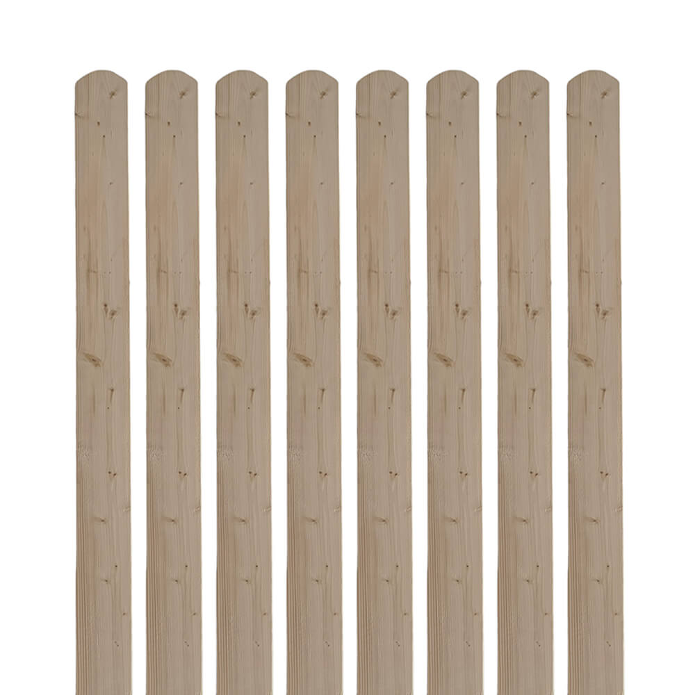 Scândură gard lemn rindeluită Larami 1,5 m x 9 x 1,9 cm nevopsită