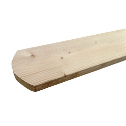 Scândură gard lemn rindeluită Larami 170x9x1,9 cm nevopsită-7