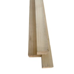 Șipcă gard lemn (lați) grindă, cherestea rindeluită Lemro 200x6x4 cm-3