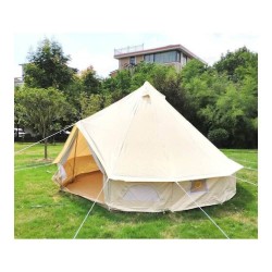 Cort glamping pentru 4 anotimpuri Oliver 6 m, pânză Oxford, 6-10 persoane-4