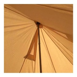 Cort glamping pentru 4 anotimpuri Oliver 4x6 m, pânză Oxford, 4-12 persoane-5
