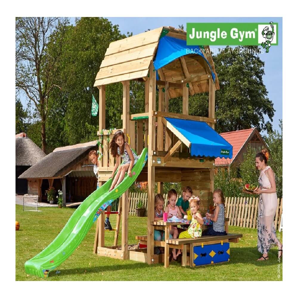 Loc de joacă Jungle Gym - Turn Barn + Modul Minipicnic