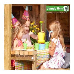 Loc de joacă Jungle Gym - Turn Barn + Modul Minipicnic-10
