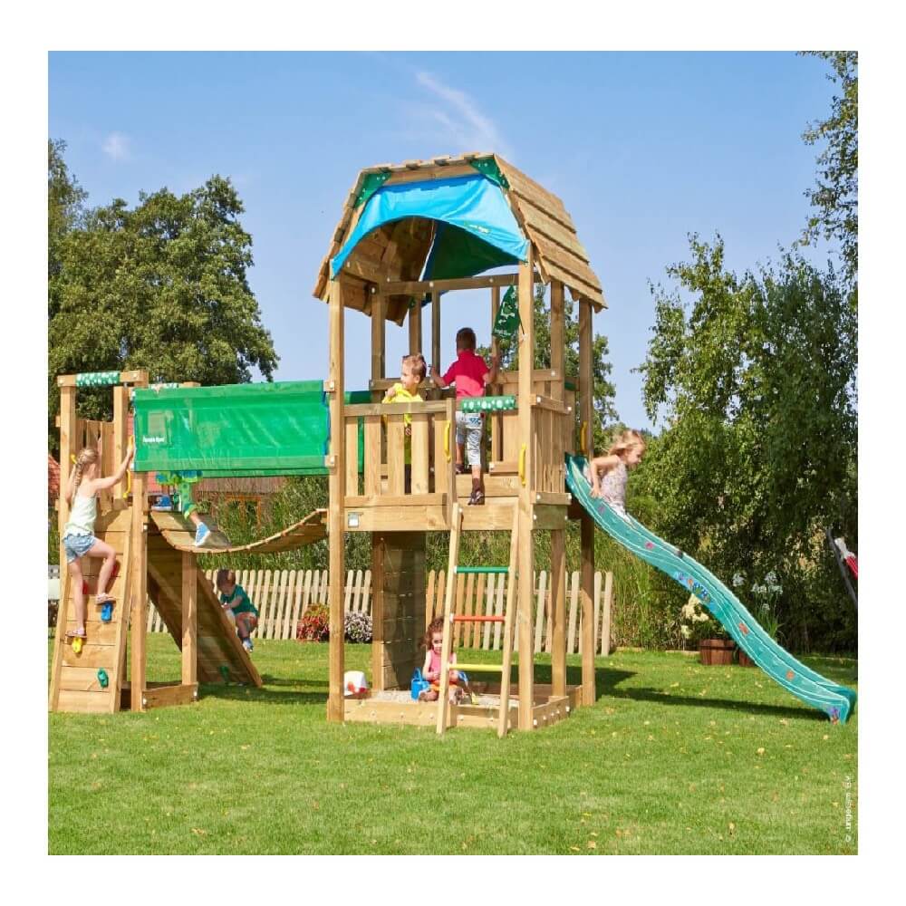 Loc de joacă Jungle Gym - Turn Barn + Modul Bridge (BB)