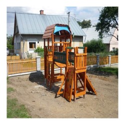 Loc de joacă Jungle Gym - Turn Barn + Modul Bridge (BB)-5