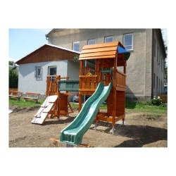 Loc de joacă Jungle Gym - Turn Barn + Modul Bridge (BB)-6