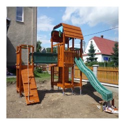 Loc de joacă Jungle Gym - Turn Barn + Modul Bridge (BB)-7