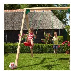 Loc de joacă Jungle Gym - Turn Chalet + Modul Minimarket + Swing-5
