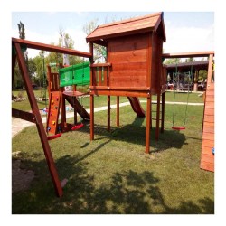 Loc de joacă Jungle Gym - Combo, natur-4