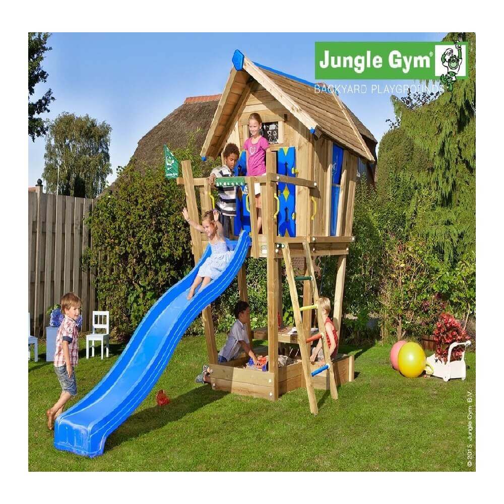 Loc de joacă Jungle Gym - Crazy cu căsuță