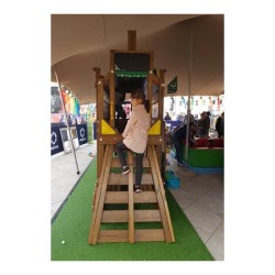 Loc de joacă Jungle Gym - Turn Farm + Modul Train-8