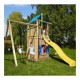 Loc de joacă Jungle Gym - Turn Lodge + Modul Playhouse + Swing