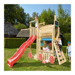 Loc de joacă Jungle Gym - Turn Tower + Modul Train-1