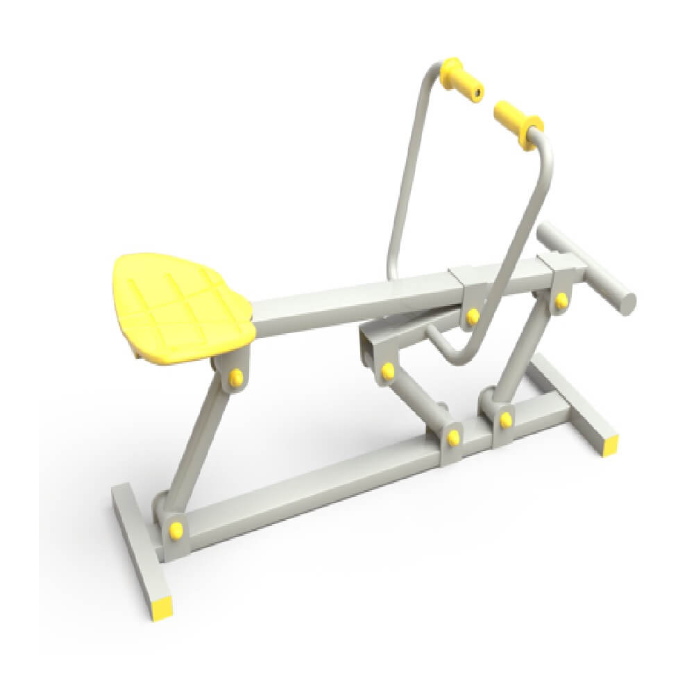 Aparat fitness exterior tip canotaj pentru picioare, talie și abdomen - A12
