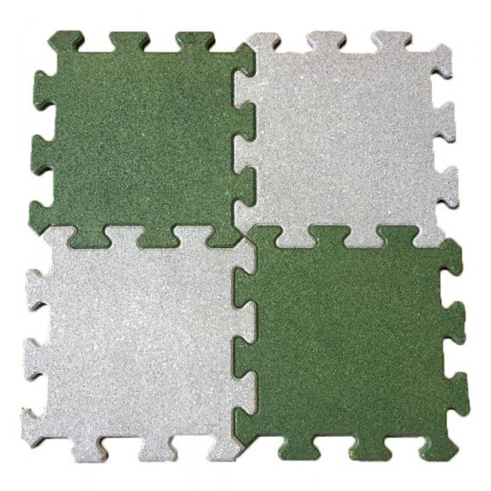 Dale cauciuc puzzle plane Colonial 50x50x2 cm gri