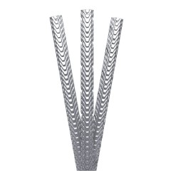 Stâlpi metalici galvanizați Genivan intermediari 5 x 3,5 x 240 cm-3