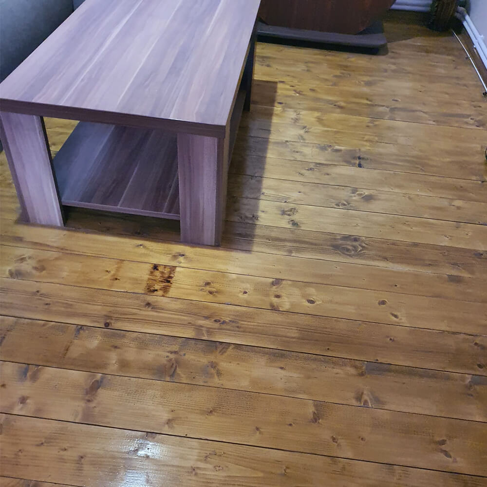 Dușumea terasă lemn rășinoase 19 mm x 144 mm x 3,65 m