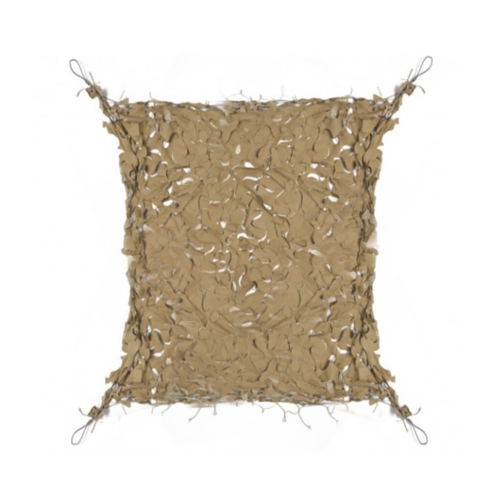 Plasă umbrire camuflaj Cameron, 3x3 m, coyote