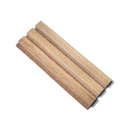 Panou riflaj din lemn de stejar Artemis 280x60 cm suport plută naturală-8