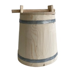 Putină din brad pentru brânză 50 L-1